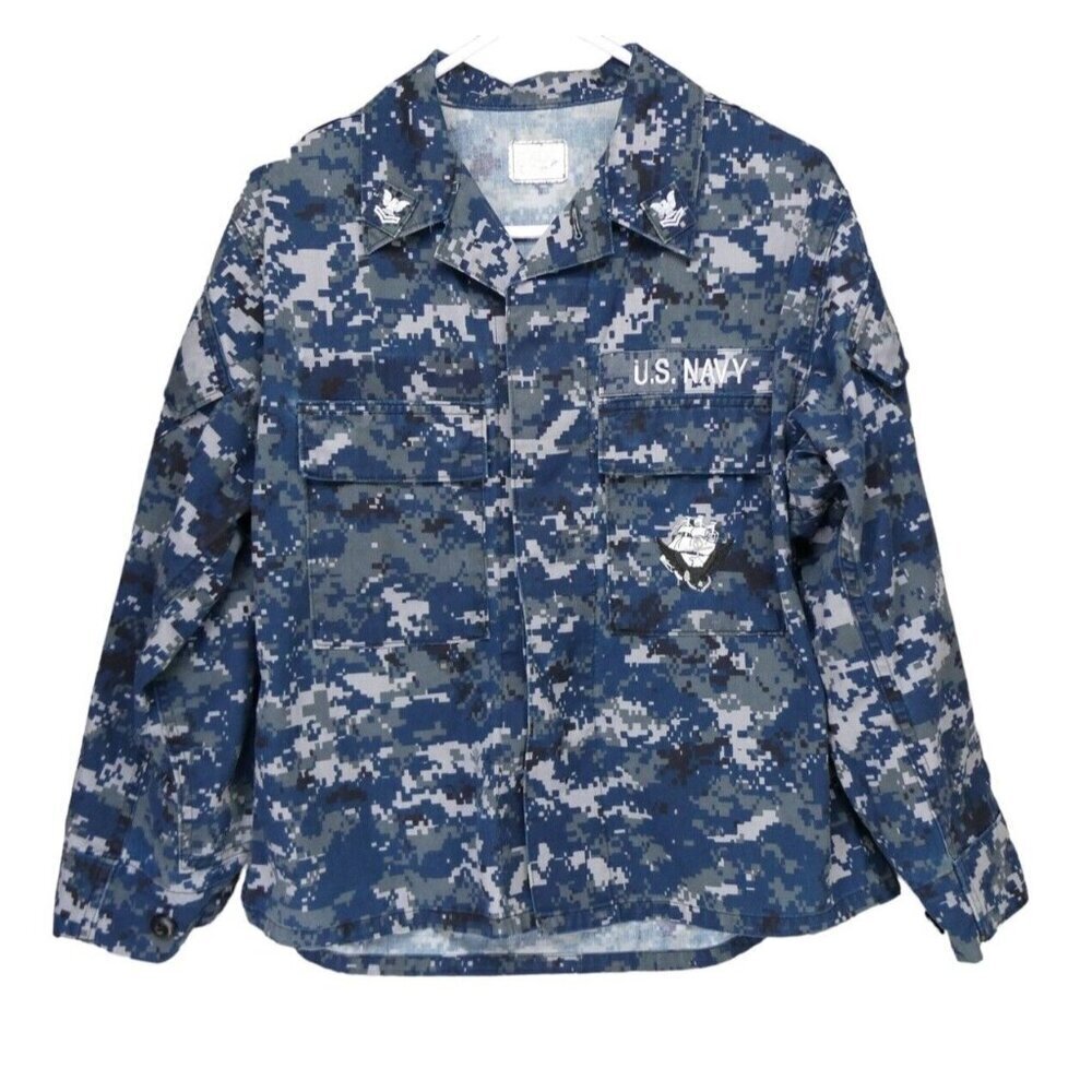 Military Jacket Digital camo Small X-Short Gorpcore Warcore Utility‎ Tactical